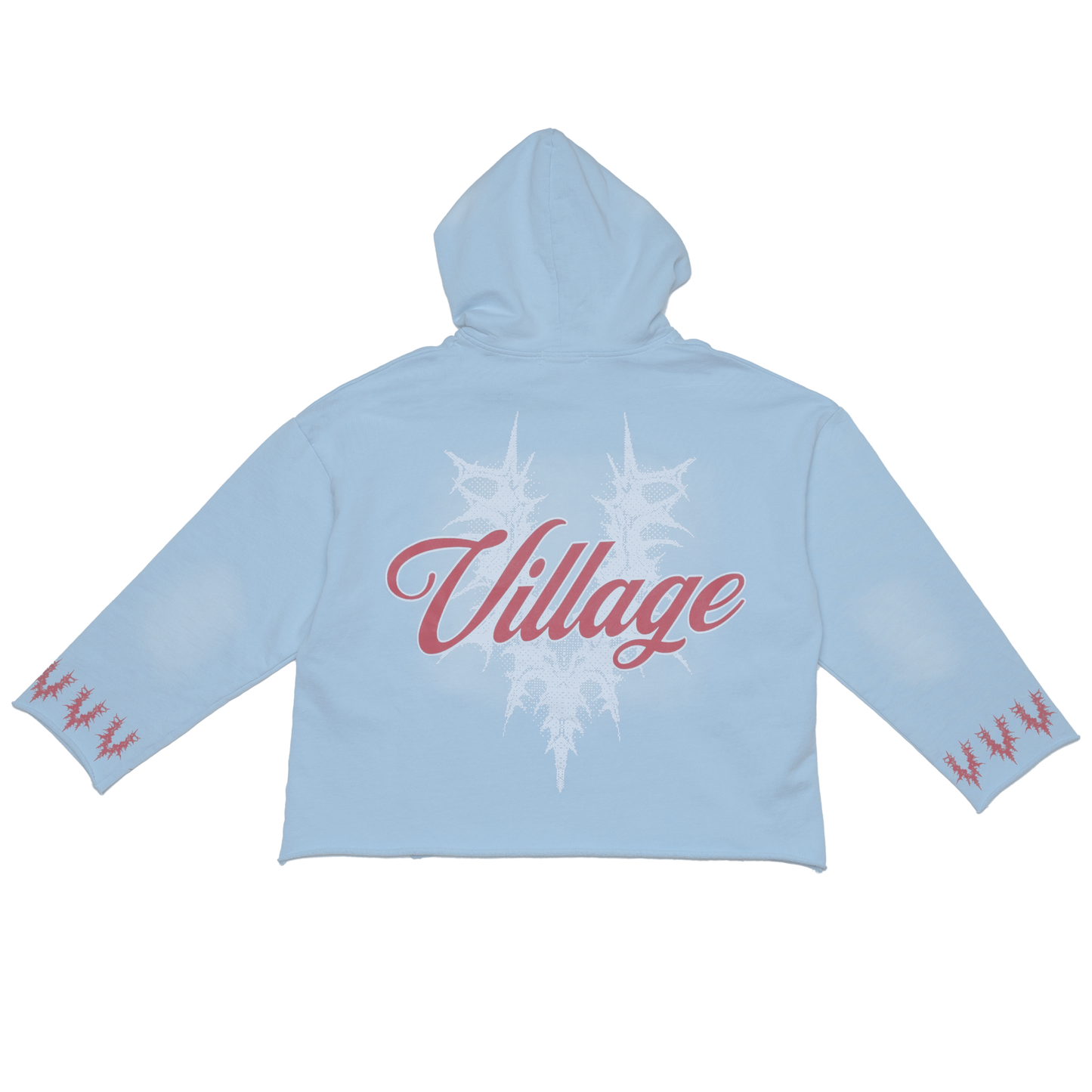 Here to Stay Cropped Hoodie