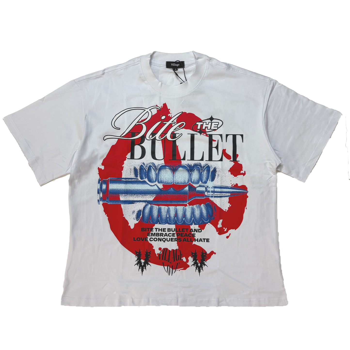 Bite The Bullet Tee in White