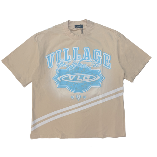 Ford Logo Tee in Cream