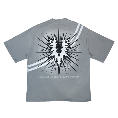 Ford Logo Tee in Grey