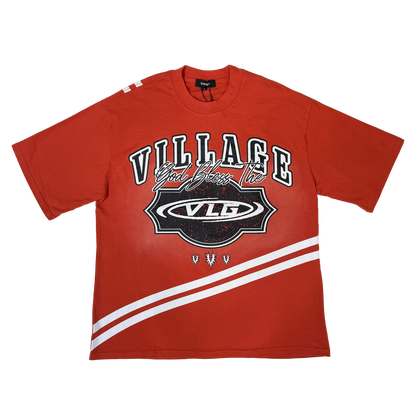 Ford Logo Tee in Orange