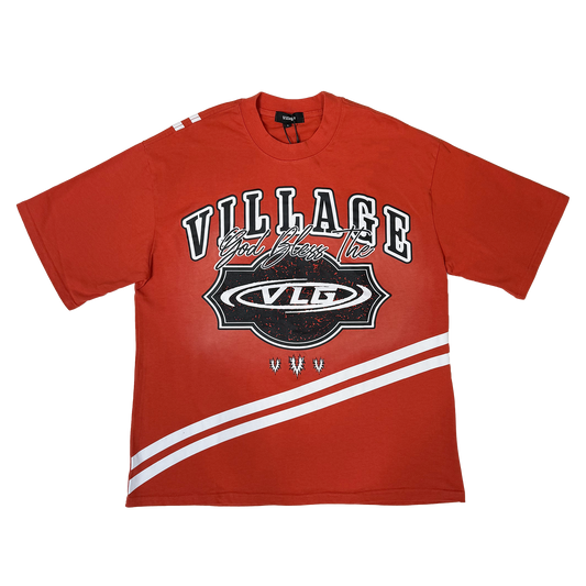 Ford Logo Tee in Orange