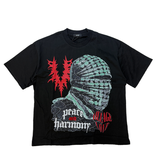 Peace and Harmony Tee in Black
