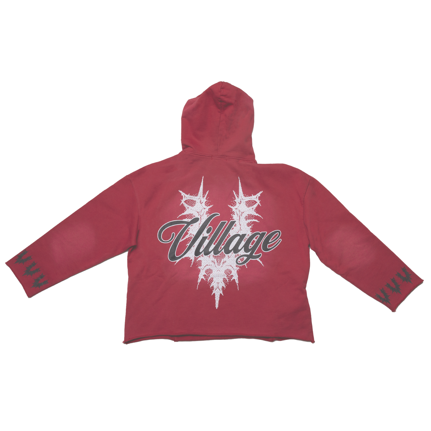 Here to Stay Cropped Hoodie