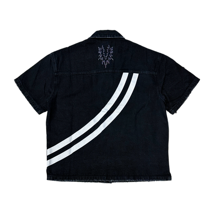 Village Patchwork Denim Top