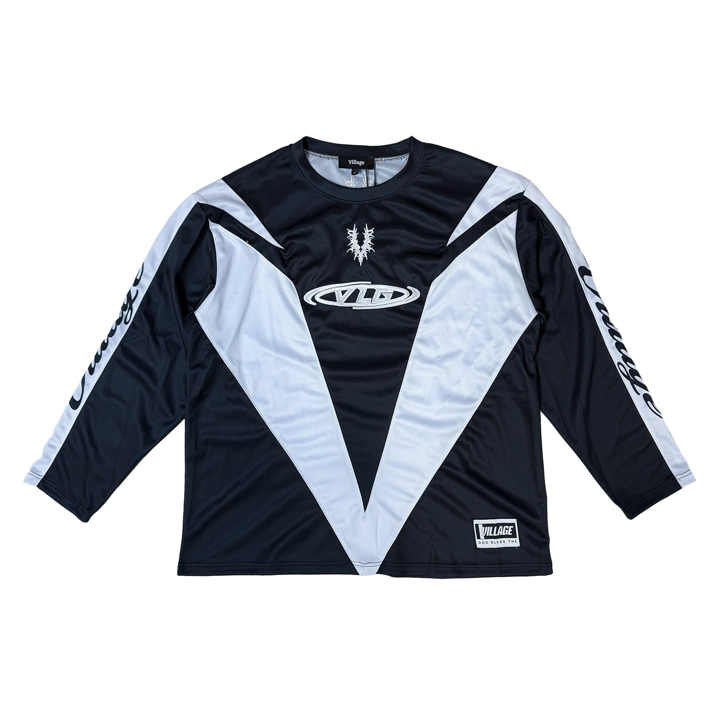 Moto Cross Jersey in Black